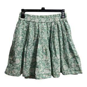 American Eagle Women’s Skirt‎ size XS, Green and White